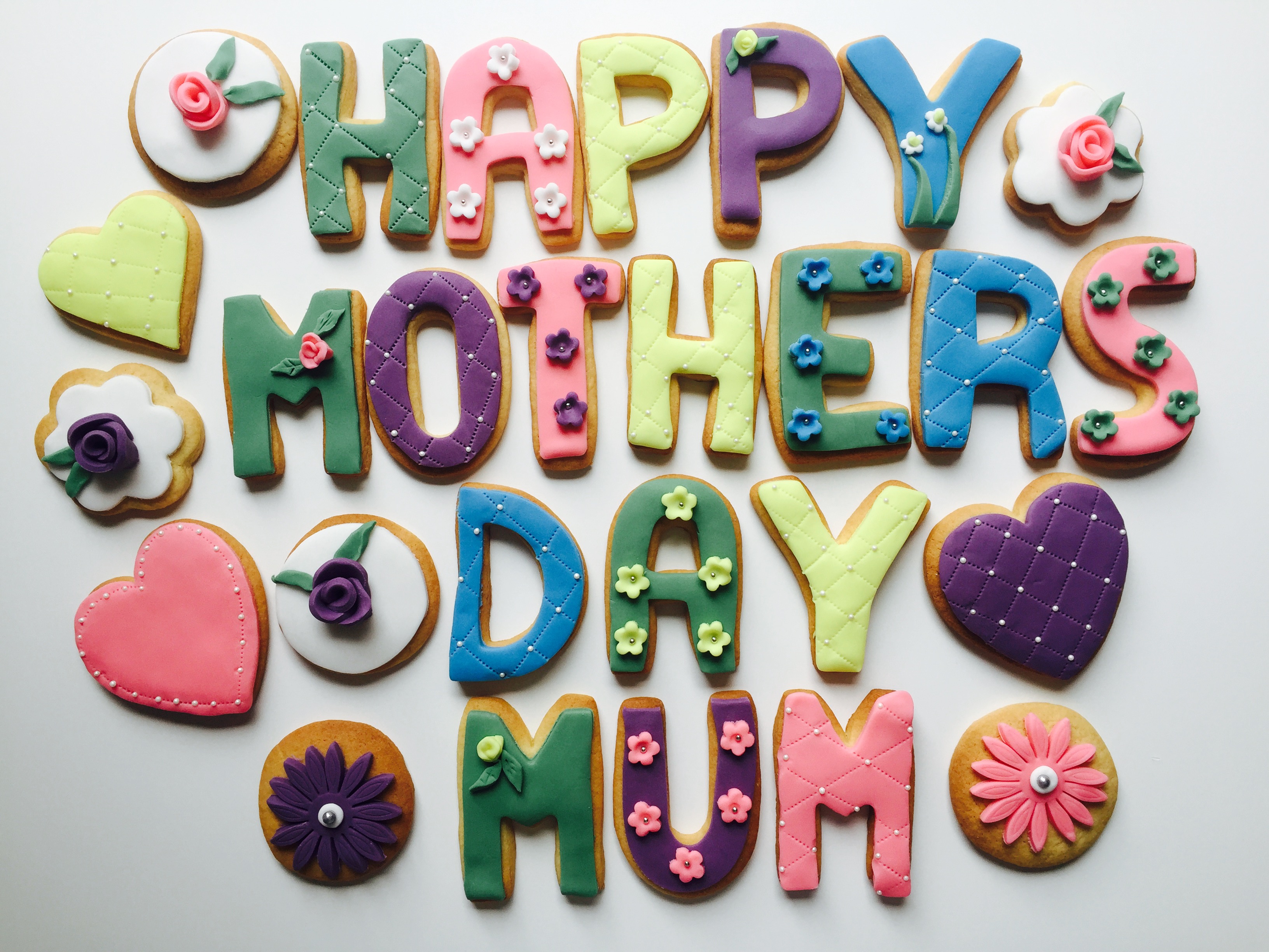 Siucra Happy Mother's Day Mum Cookies-rotate