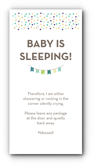Door sign #3