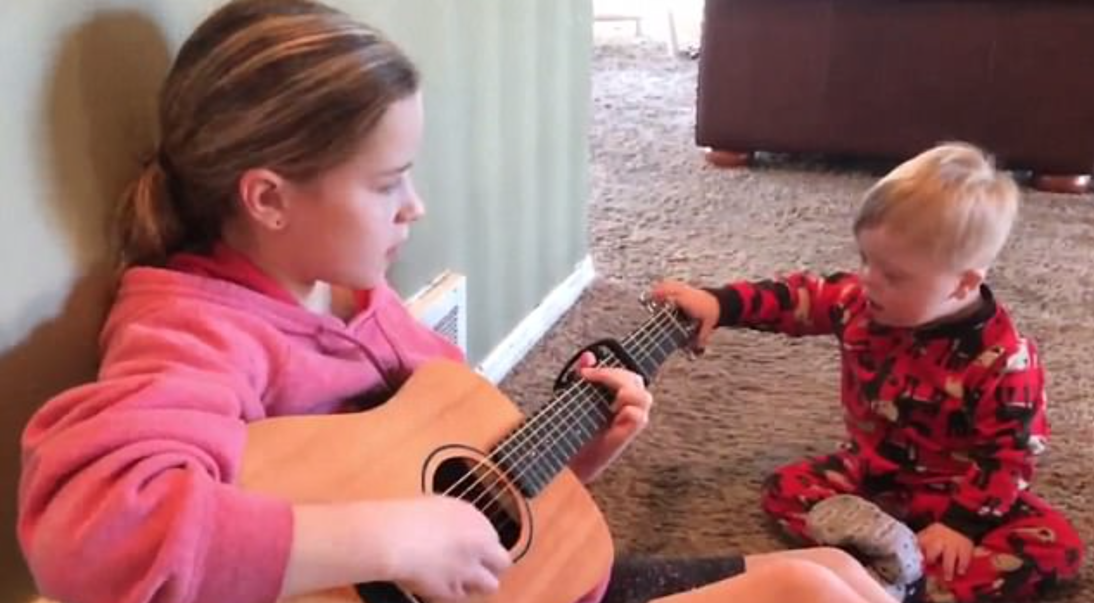 Clip of a toddler singing shows the power of music therapy