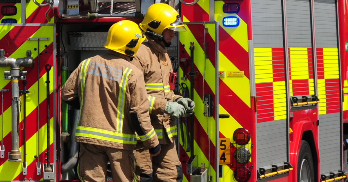 house fire